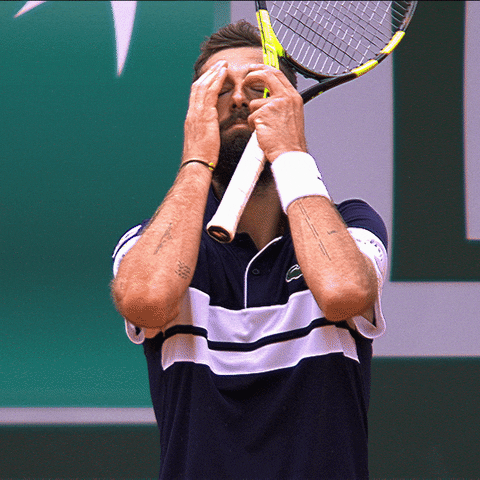Mood Tennis GIF by Roland-Garros