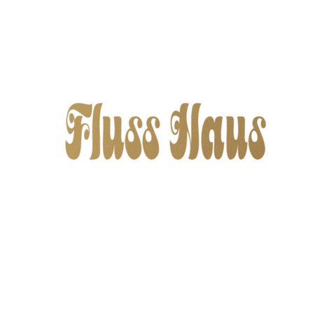 Fluss Haus Sticker