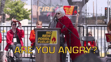 Angry Climate Change GIF by Fire Drill Fridays