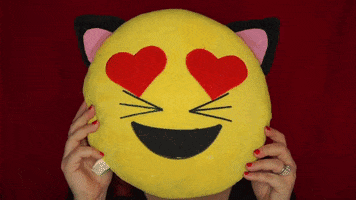 Cat Emoji GIF by Christine Gritmon