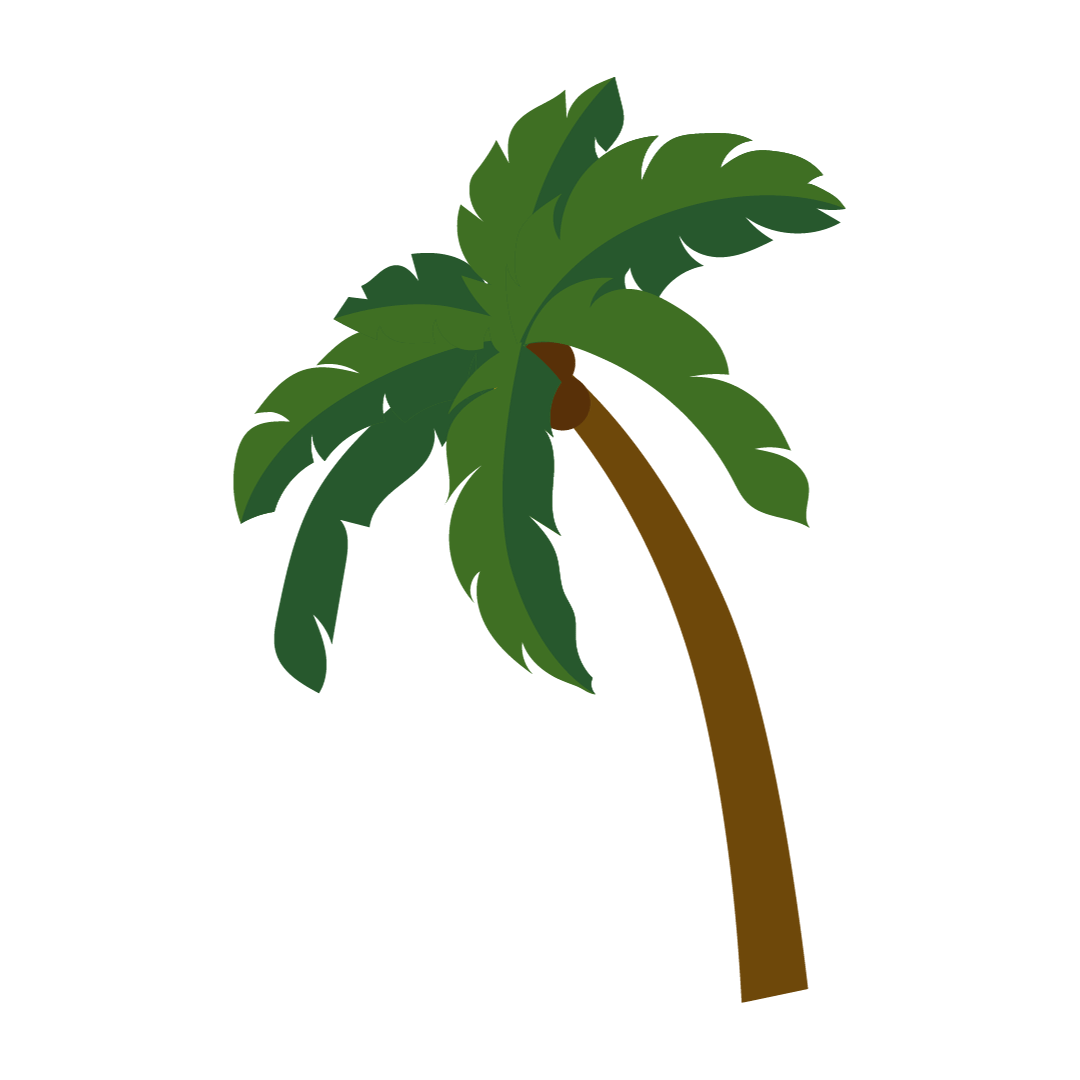 Beaching Palm Tree Sticker by Bikini Village for iOS & Android GIPHY