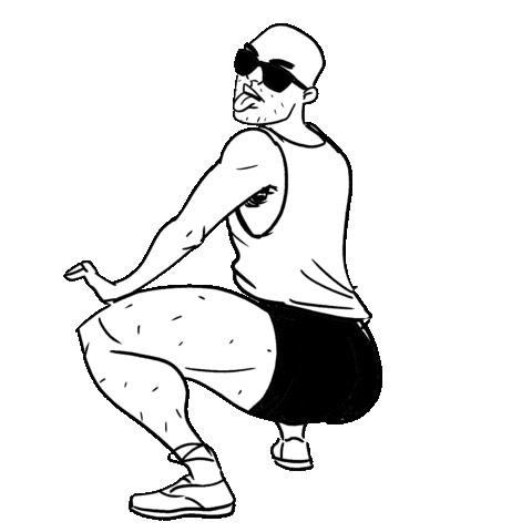Twerk Queer Sticker
