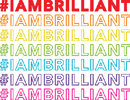 Pride I Am Brilliant Sticker by BRILLIANT SKIN ESSENTIALS INC., BUSINESS DEVELOPMENT UNIT