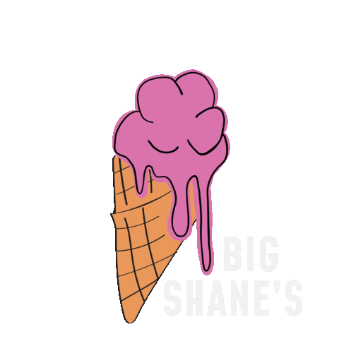 Big Shanes Ice Cream Sticker