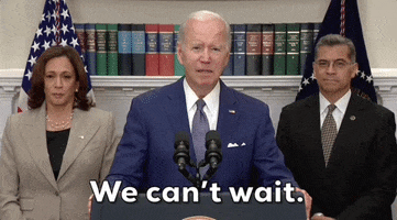 We Cant Wait Joe Biden GIF by GIPHY News