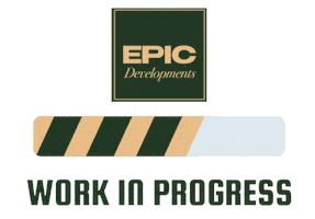 Work In Progress Sticker by Epic Capital Realty