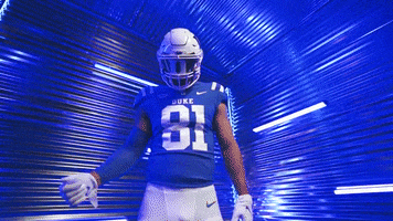 Point Pounds Chest GIF by Duke Football