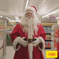 Santa Claus Christmas GIF by Netto Marken Discount