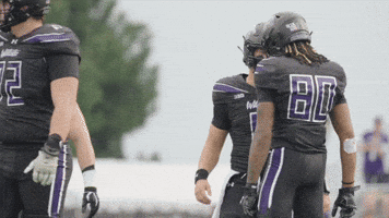 College Football Smile GIF by Northwestern Athletics