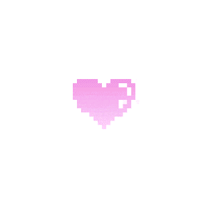 Pink Heart Sticker by mineco