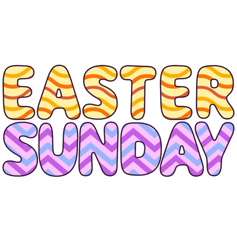 Easter Sunday Emoji GIF by Animanias