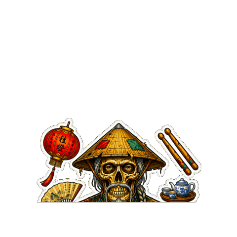 China Halloween Sticker