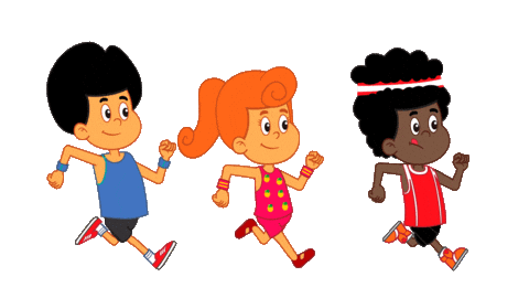 Friends Running Sticker by 3 Palavrinhas for iOS & Android | GIPHY Friends Running Sticker by 3 Palavrinhas for iOS & Android | GIPHY