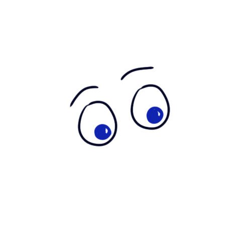 Eyes Wow Sticker