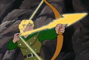 Saturday Morning Cartoons Arrow GIF by Dungeons & Dragons