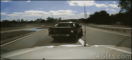 road rage GIF