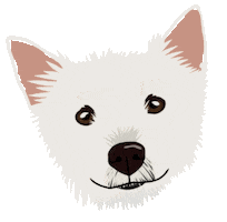 Miles Dog Sticker by HeARTs Speak