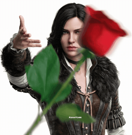 The Witcher Flower GIF
