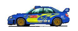 Car Racing Sticker