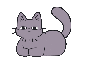 Cat Loafing Sticker