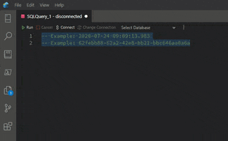 Azuredatastudio GIF