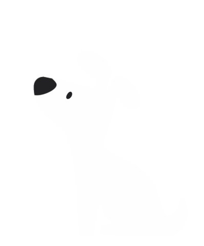 Мокрый нос Sticker