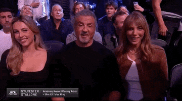 Sylvester Stallone Sport GIF by UFC