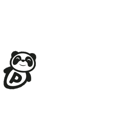 Panda Sticker by Pandastic Studio