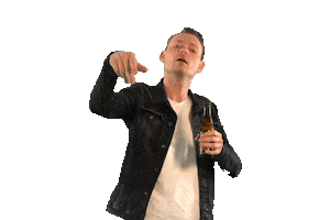 Party Beer Sticker by Rick ter Meer