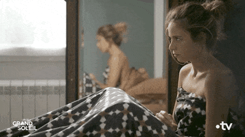 Tired Morning GIF by Un si grand soleil
