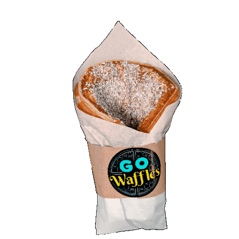 Go Waffles Sticker