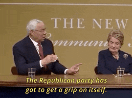 news colin powell the republican party has got to get a grip on itself GIF