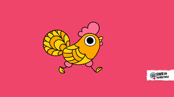 SWR-Kindernetz animation cartoon bird chicken GIF