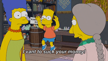 the simpsons money GIF by Fox TV