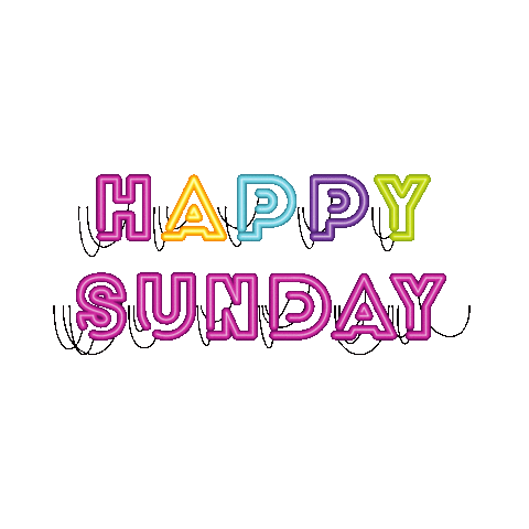 Happy Sunday Sticker by Digital Pratik