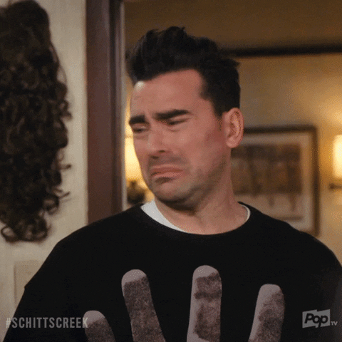 No Way Shaking Head GIF by Schitt's Creek - Find & Share on GIPHY