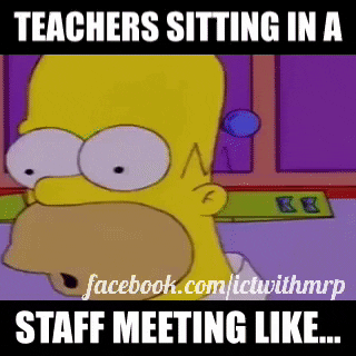 ict_mrp bored teacher teaching staff meeting GIF