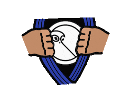 Owl Bjj Sticker by fukurobrand
