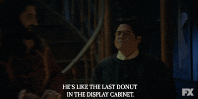 Donut Burn GIF by What We Do in the Shadows