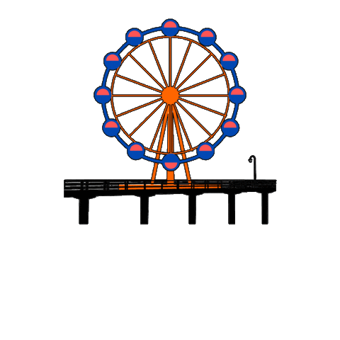 Ti Sento Scheveningen Sticker