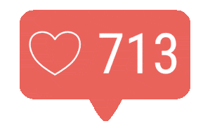 Social Media Heart Sticker by siebendreizehn