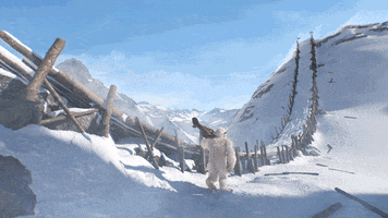 Ski Jumping Snow GIF by Woodblock