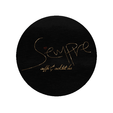 Sempre Cafe Sticker