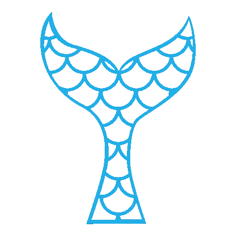 Swim Mermaid Sticker by Molly's Suds