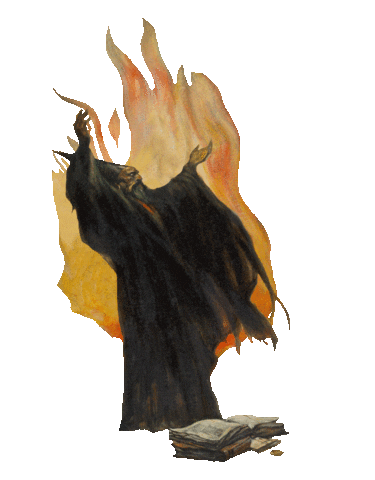 Fire Magic Witch Sticker by Frazetta Girls