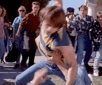 kids fighting gif