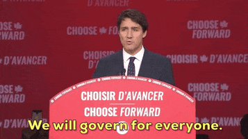 canada election montreal justin trudeau victory speech GIF
