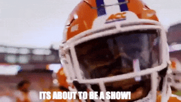 Lets Go Football GIF by Clemson Tigers