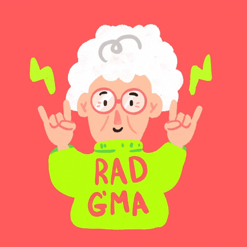 Grandmothers GIFs - Get the best GIF on GIPHY