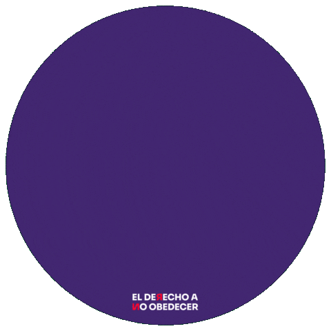 El Derecho a No Obedecer Sticker